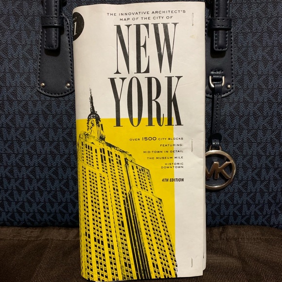 kate spade Handbags - Kate Spade ‘Far From the Tree’ NYC Map Clutch